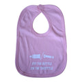 Off the Bottle on The Throttle Baby Bib