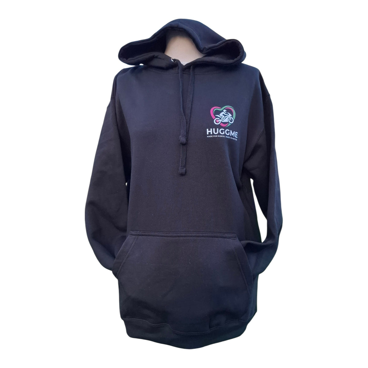 Huggme Black Adult Hoody